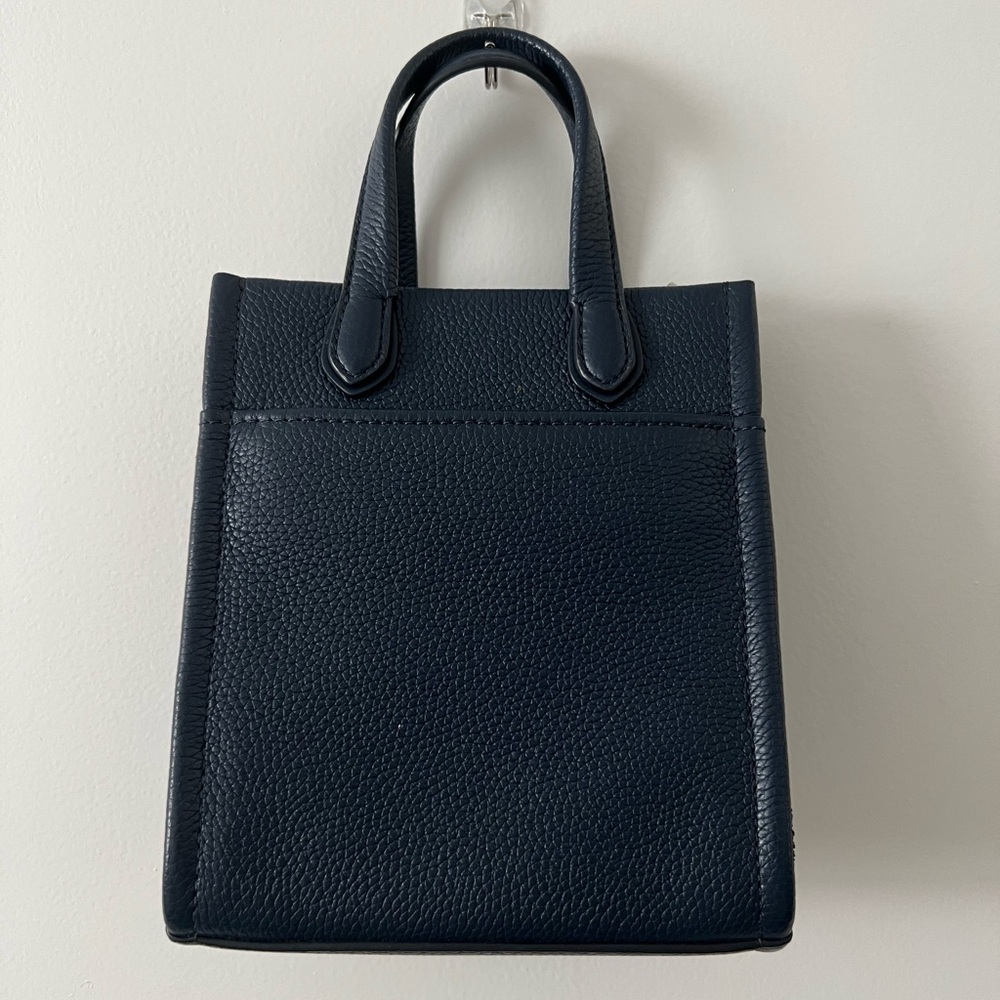 Micheal Kors Navy Pebble leather bag